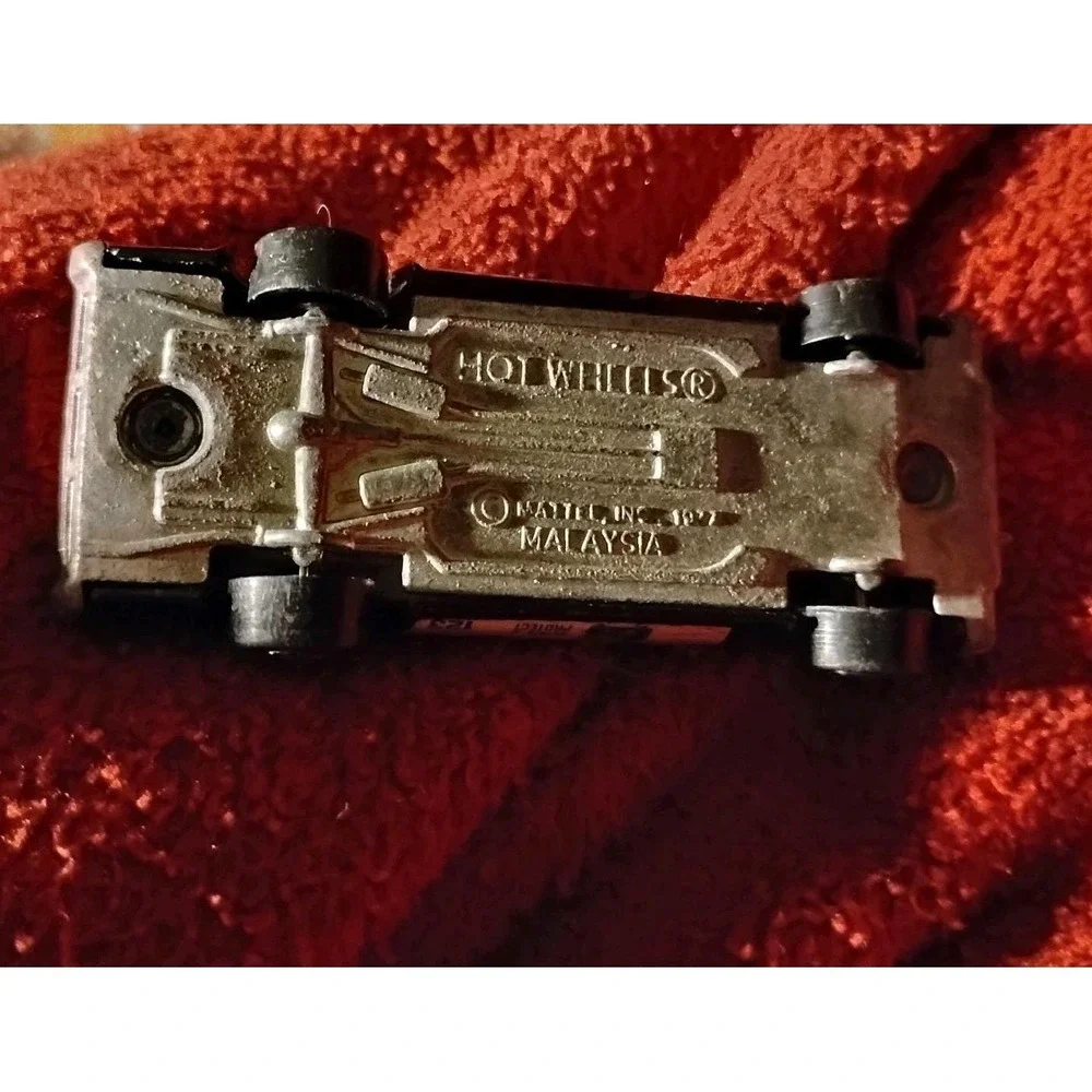 HOT WHEELS 7 SPOKE POLICE CAR 123 MALAYSIA 1977 
